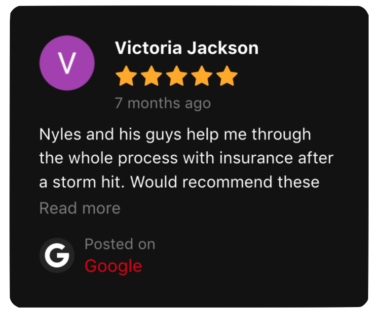 A review of a person with an insurance claim.
